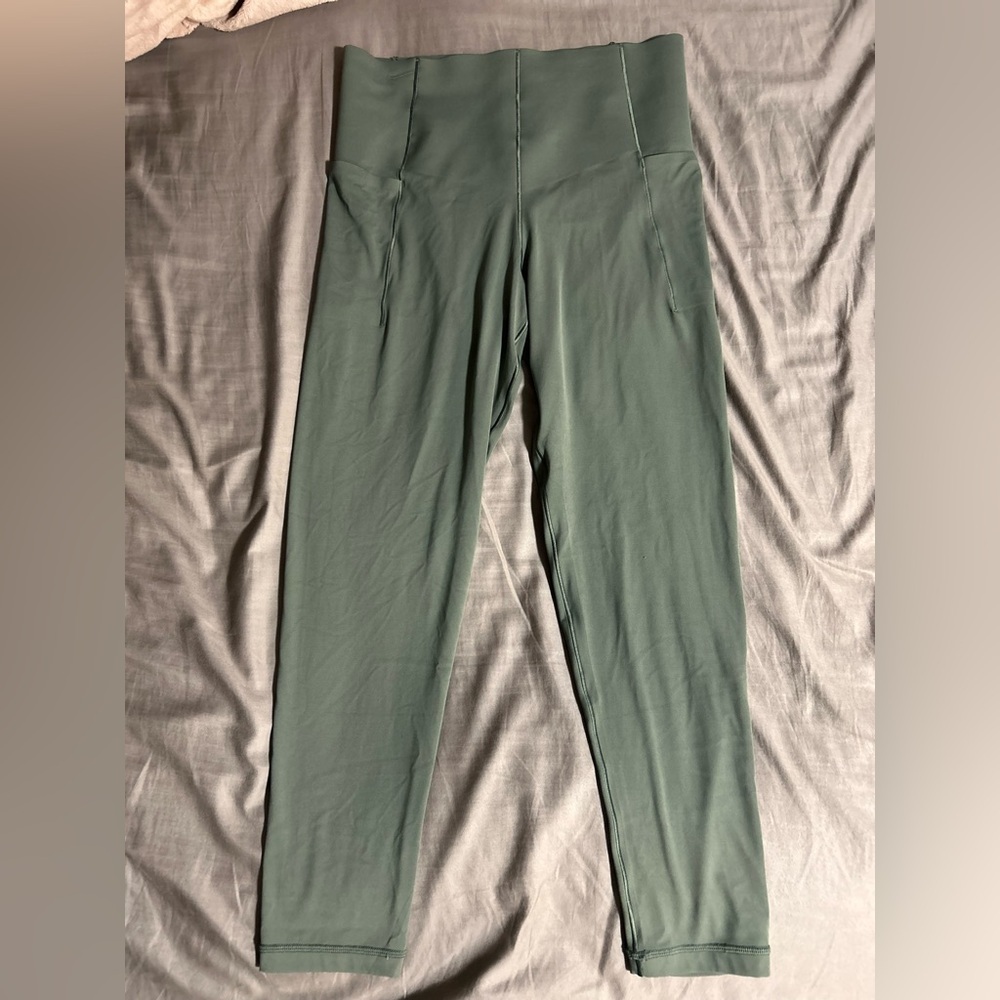 Aerie Offline Real Me Xtra Green Leggings Size L